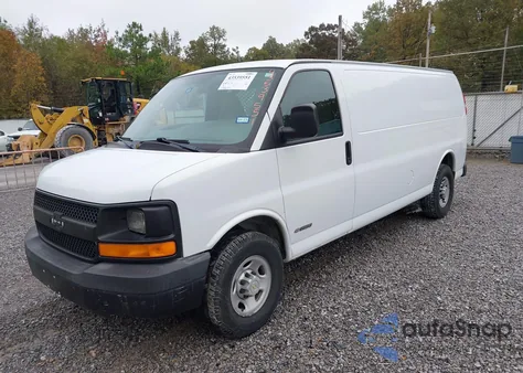2005 Chevrolet Express из США, поврежденный, VIN 1GCGG29VX51232871